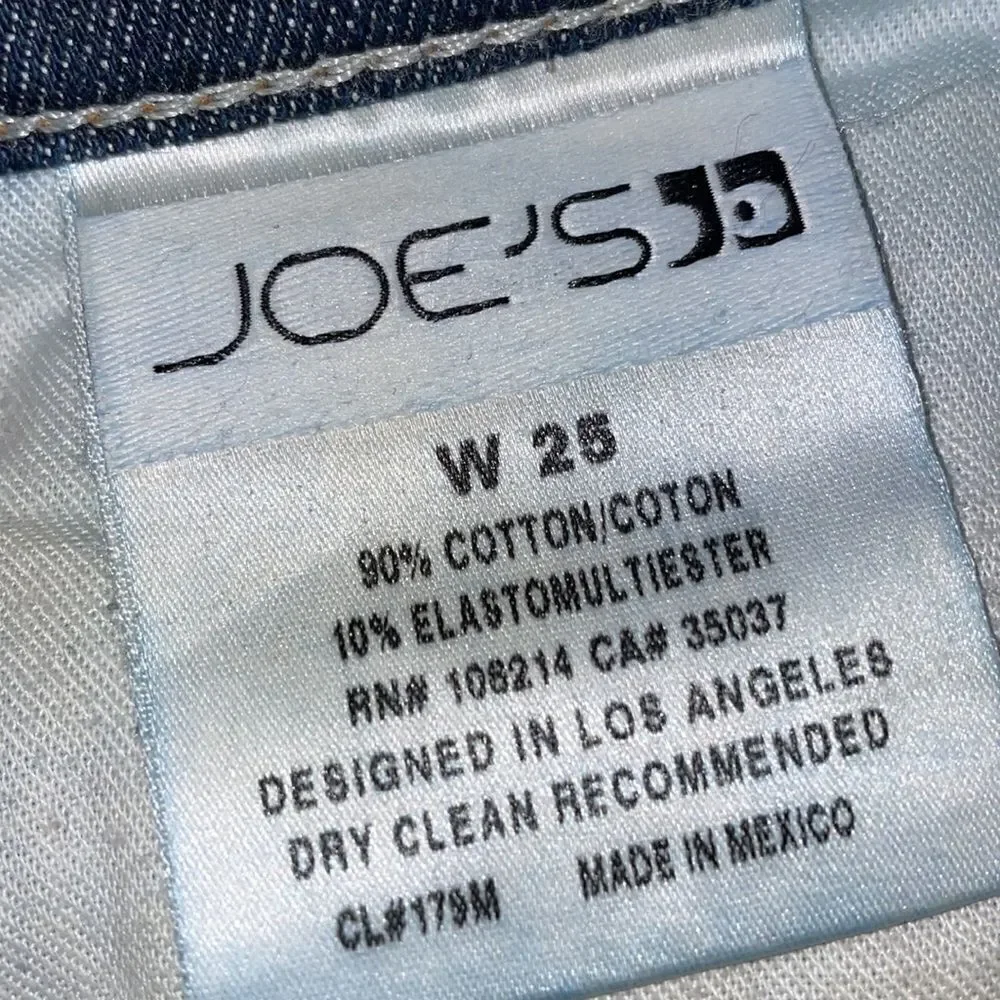 Joe's Jeans Rollup Denim Shorts Wash Sammy